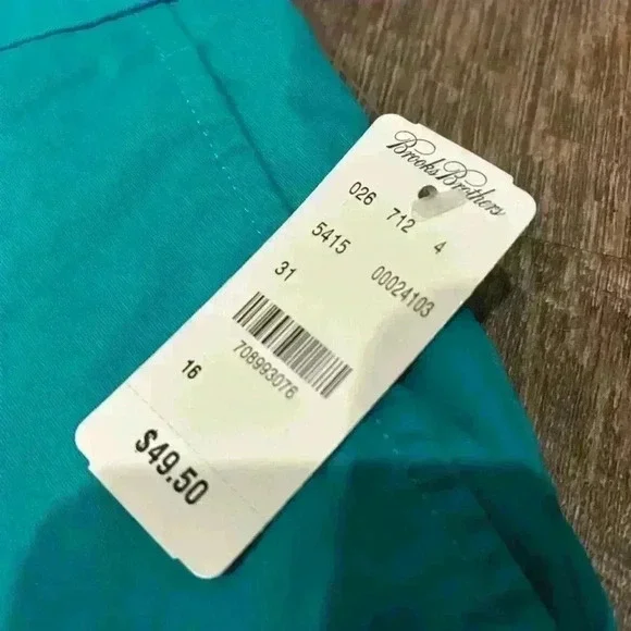 NWT BROOKS BROTHERS BOYS DRESSY SHORTS size 16 100% COTTON 100024103 - Picture 2 of 4